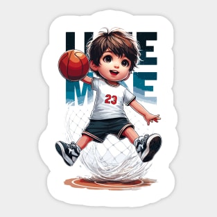 Dunk Boy, Michael Jordan Wannabes Sticker